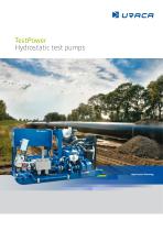 TestPower: Hydrostatic test pumps