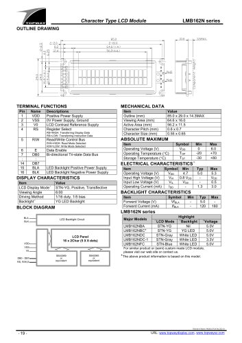 LMB162N Series