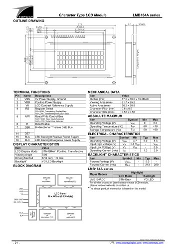 LMB164A Series