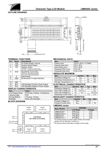 LMB204C Series