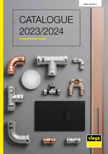 CATALOGUE 2023/2024 Viega Product Guide