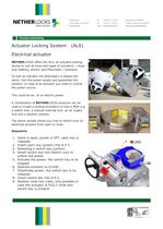 Actuator Locking System (ALS)