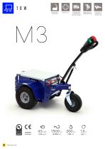 M3 electric pedestrian tug