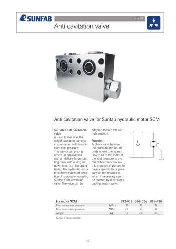 Anti-Cavitation Valve_2012