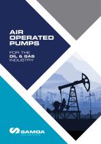 AIR OPERATED PUMPS FOR OIL & GAS INDUSTRY