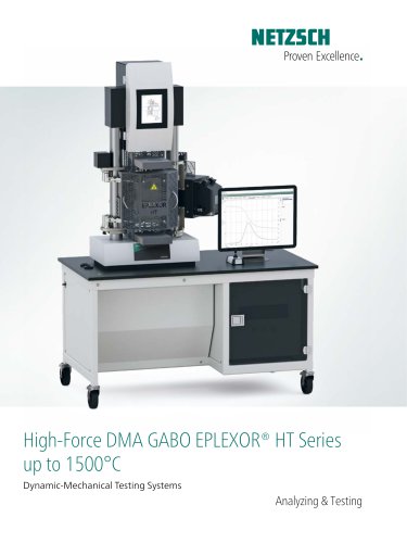 DMA GABO EPLEXOR up to 1500°C