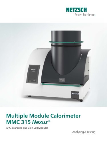 MMC 315 Nexus&reg; - product brochure