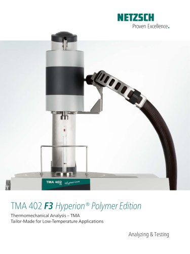 TMA 402 F3 Hyperion Polymer Edition