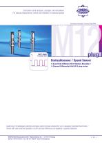 Sensors: 1-Channel Differential-Hall M12-plug series