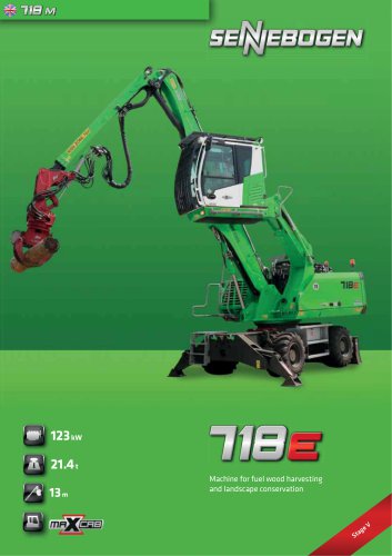 Material Handling Machine 718 Mobile - Green Line