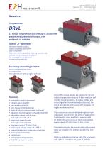 Datasheet torque sensor DRVL