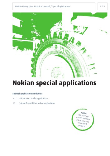 Nokian special applications