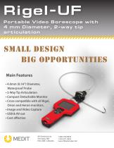 4mm Video Borescope with Ultimate Articulation