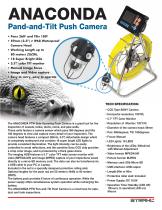 Pan-and-Tilt Pipe Camera ANACONDA