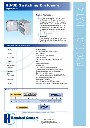 HS - SE Switching  enclosure