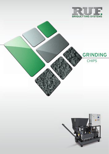 RUF_Briquetting of Grinding Chips_English