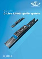 C-Line Linear guide system Catalogue