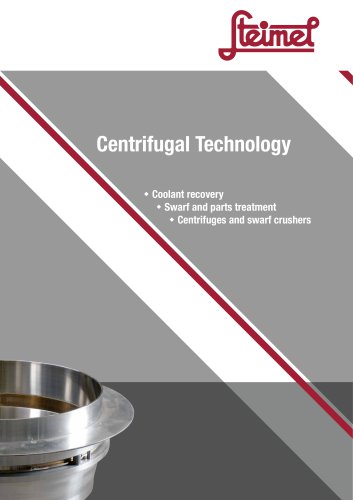 Brochure Steimel Centrifuges