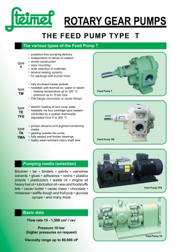 Brochure T-Pumps