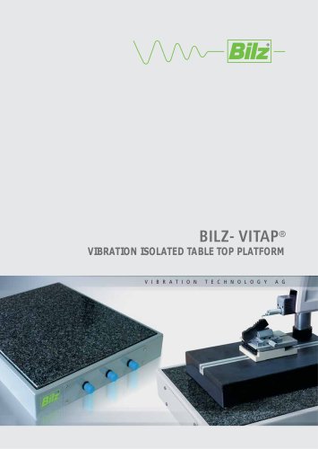 Vibration isolated TableTop Platform 