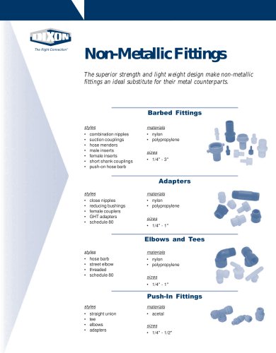 Non-Metallic Fittings