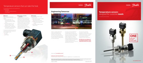 Temperature sensors overview