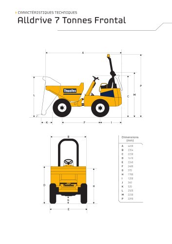 7 Tonnes Frontal