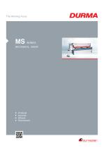 MS Guillotine Shears With Reducer