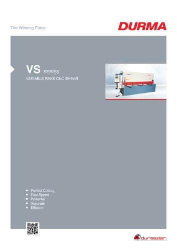 VS Variable Rake Guillotine Shear