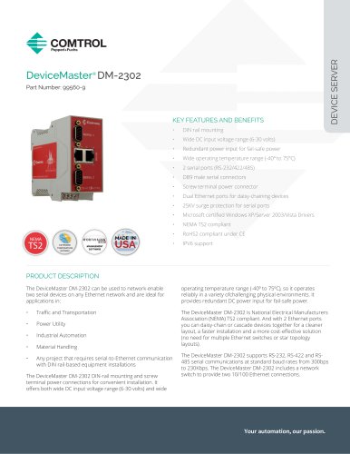 DeviceMaster® DM-2302