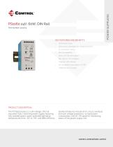 PS1060 24V, 60W, DIN Rail