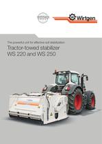 Tractor-towed stabililzer WS220 and WS250