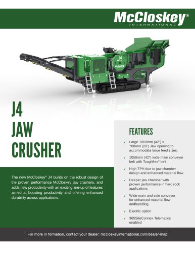 J4 JAW CRUSHER