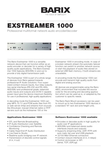 Exstreamer_1000