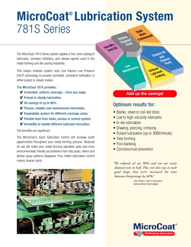 MC781 Pulsed Lubrication System