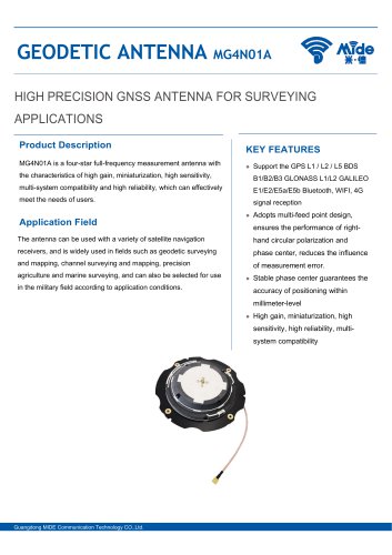 GEODETIC ANTENNA MG4N01A