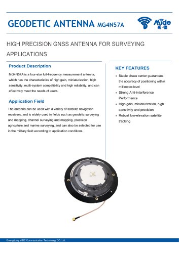 GEODETIC ANTENNA MG4N57A