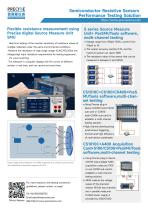 Semiconductor Resistive Sensors