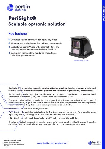 Datasheet PeriSight