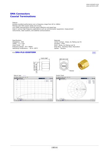 SMA-PLG-0500TERM