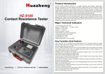 Huazheng HZ-5100 Loop Resistance Tester 100A Contact Resistance Tester