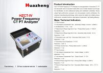 Huazheng HZCT-IV Power Frequency CT PT Analyzer High-Precision Measurement System