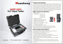 Huazheng HZDP-30kV VLF Hipot Tester for High Voltage Equipment Testing