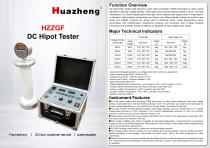 Huazheng HZZGF DC High Voltage Generator OEM DC Hipot Tester Price