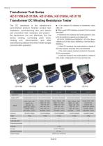 HZ-3110B HZ-3120A HZ-3140A HZ-3150A HZ-3110 Transformer DC Winding Resistance Tester