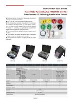 HZ-3110B HZ-3320D HZ-3310D HZ-3310-E-I Transformer DC Winding Resistance Tester