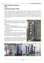 HZCJ Lighting Impulse Tester