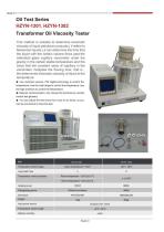 HZYN-1301 HZYN-1302 Transformer Oil Viscosity Tester