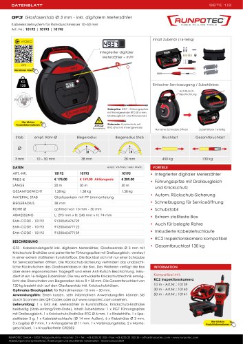 Data sheet GF3