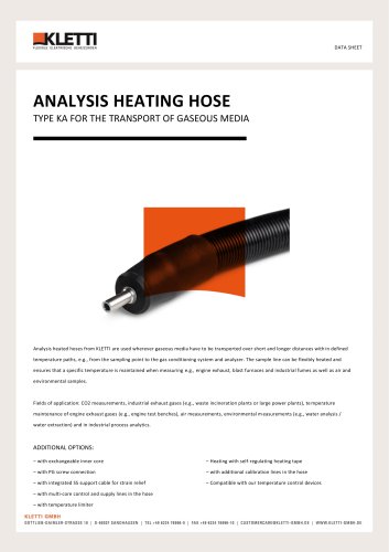 ANALYSIS HEATING HOSE